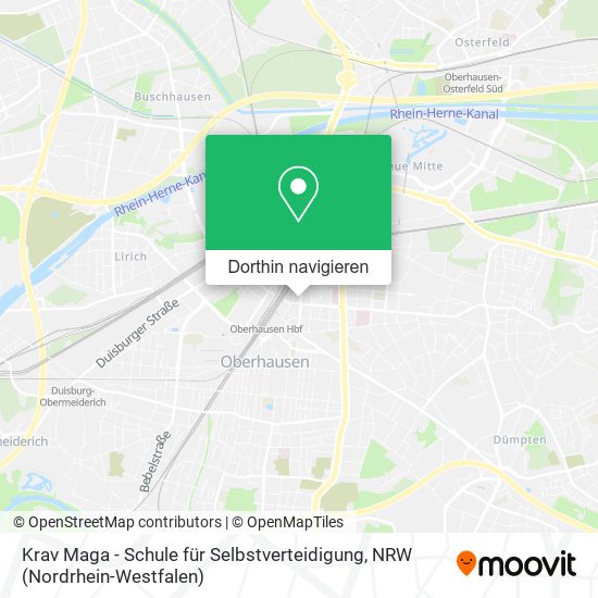 Krav Maga - Schule für Selbstverteidigung Karte