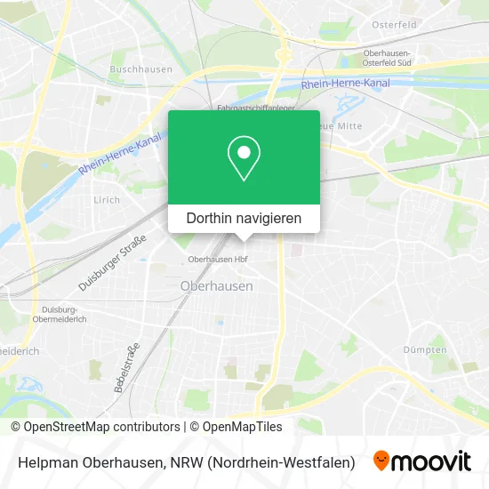 Helpman Oberhausen Karte