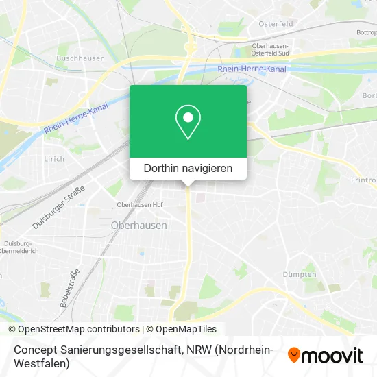 Concept Sanierungsgesellschaft Karte