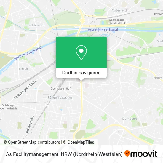 As Facilitymanagement Karte