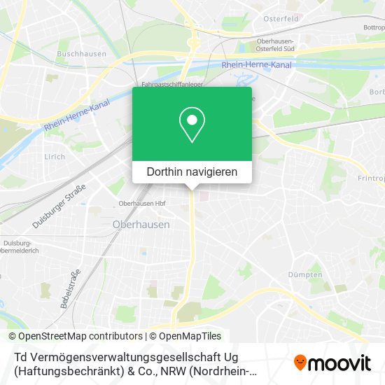 Td Vermögensverwaltungsgesellschaft Ug (Haftungsbechränkt) & Co. Karte