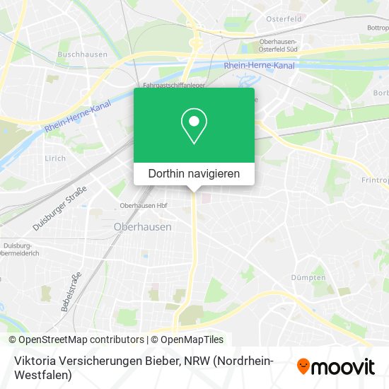 Viktoria Versicherungen Bieber Karte