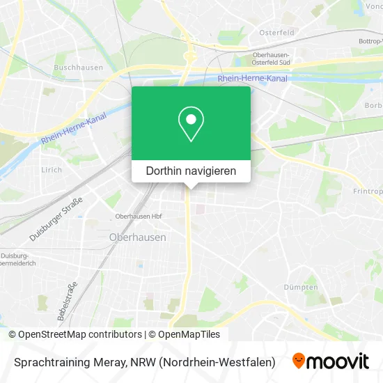 Sprachtraining Meray Karte