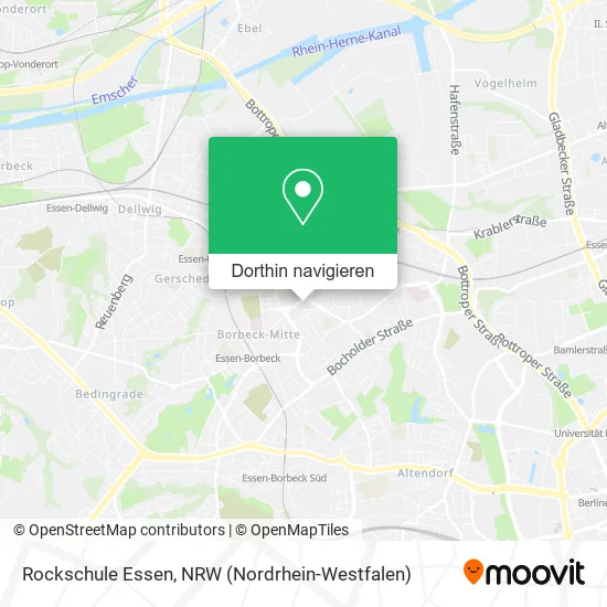 Rockschule Essen Karte
