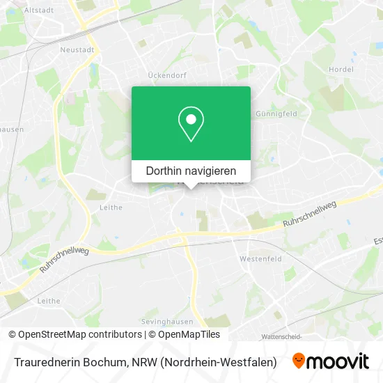 Traurednerin Bochum Karte