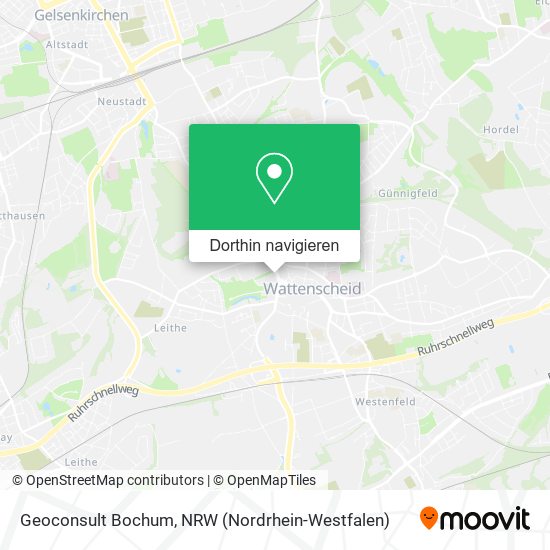 Geoconsult Bochum Karte