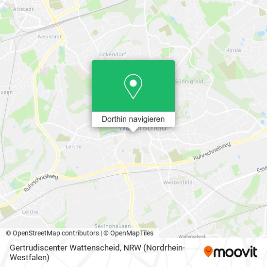 Gertrudiscenter Wattenscheid Karte