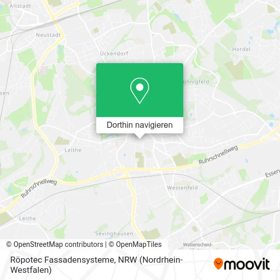 Röpotec Fassadensysteme Karte