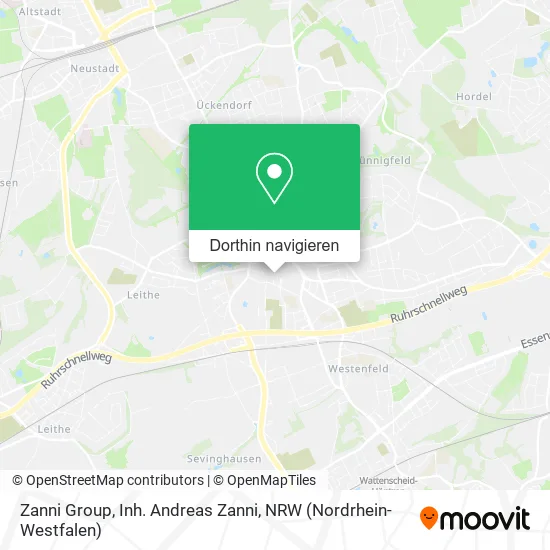 Zanni Group, Inh. Andreas Zanni Karte