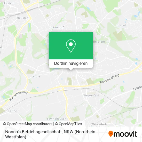 Nonna's Betriebsgesellschaft Karte