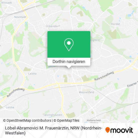 Löbel-Abramovici M. Frauenärztin Karte