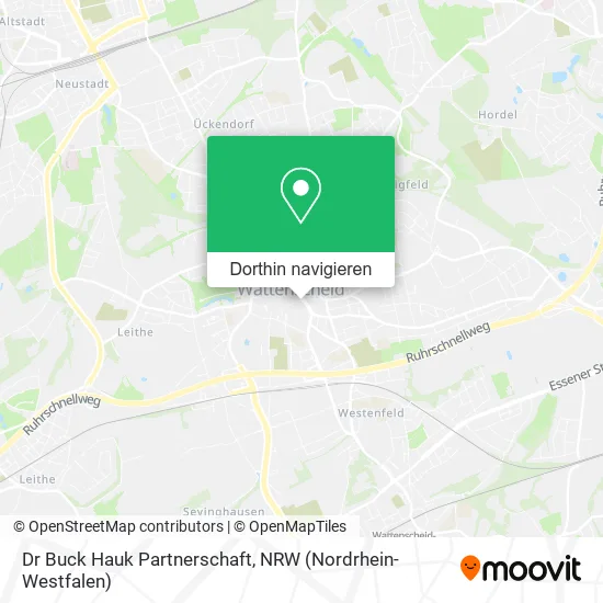 Dr Buck Hauk Partnerschaft Karte