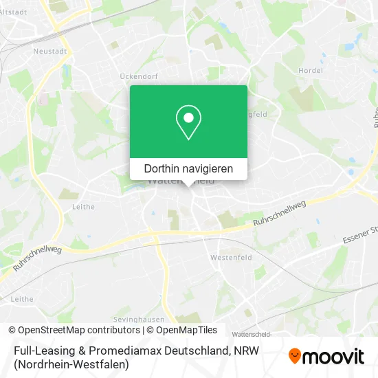 Full-Leasing & Promediamax Deutschland Karte