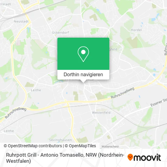 Ruhrpott Grill - Antonio Tomasello Karte
