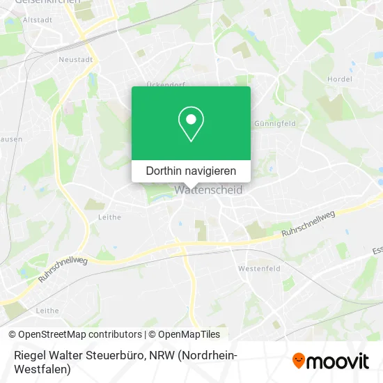 Riegel Walter Steuerbüro Karte