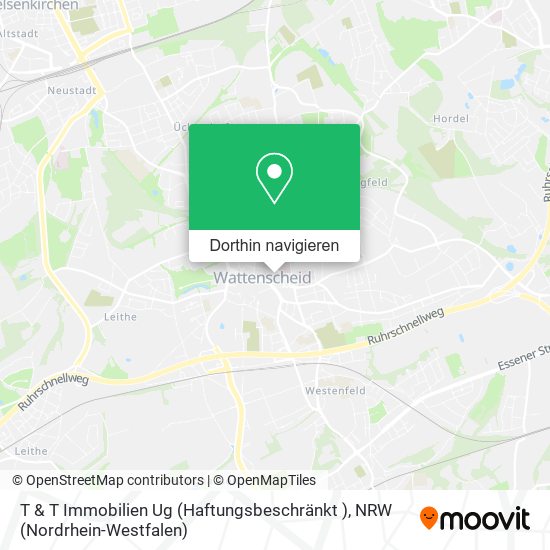 T & T Immobilien Ug (Haftungsbeschränkt ) Karte