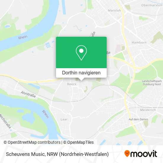 Scheuvens Music Karte