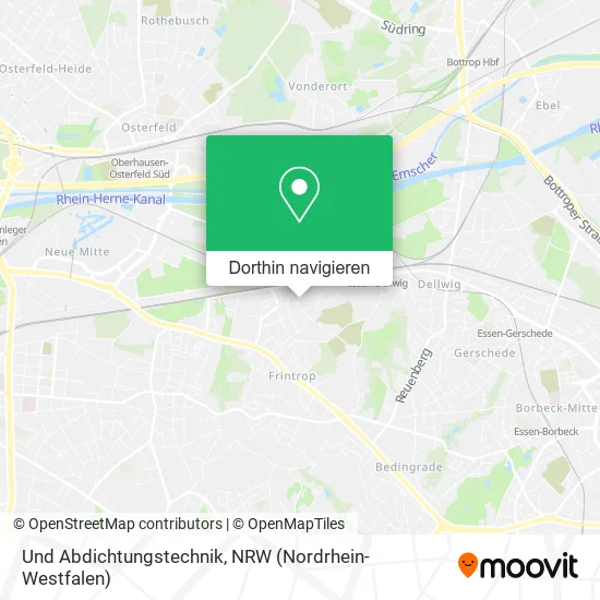 Und Abdichtungstechnik Karte