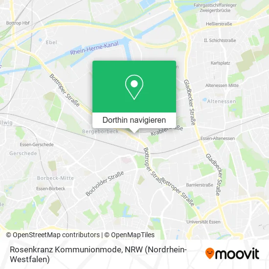 Rosenkranz Kommunionmode Karte