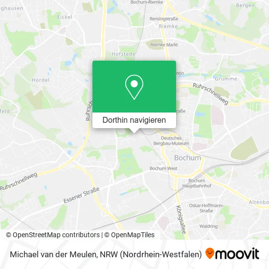 Michael van der Meulen Karte