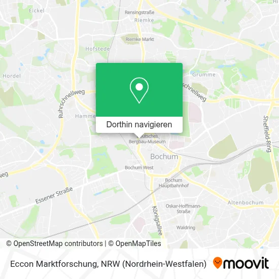 Eccon Marktforschung Karte