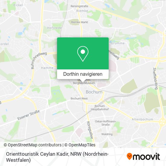 Orienttouristik Ceylan Kadir Karte