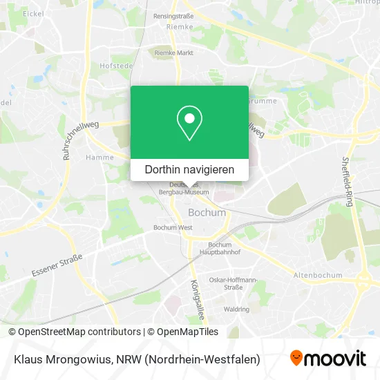 Klaus Mrongowius Karte