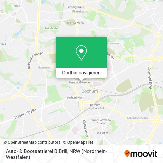 Auto- & Bootsattlerei B.Brill Karte