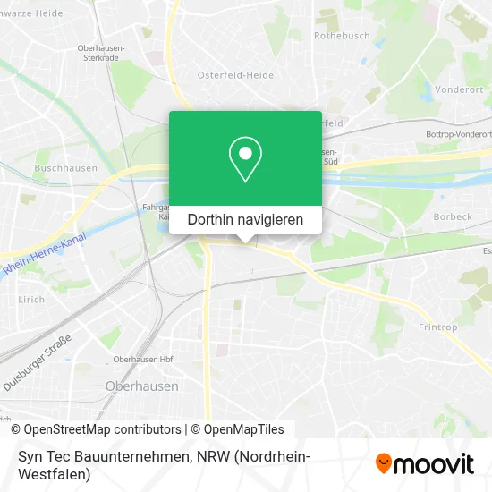 Syn Tec Bauunternehmen Karte