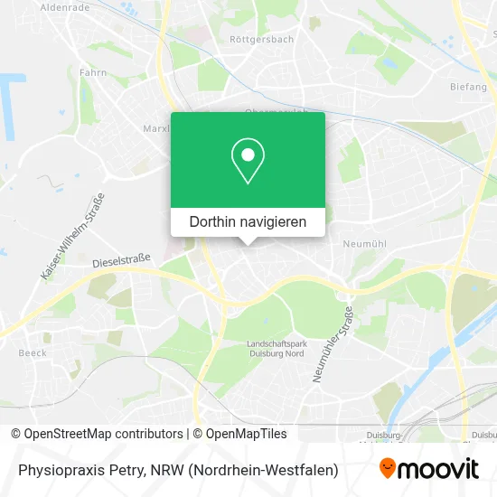 Physiopraxis Petry Karte