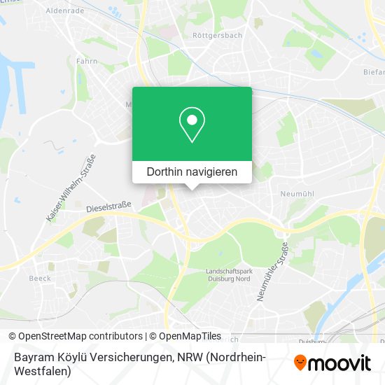 Bayram Köylü Versicherungen Karte