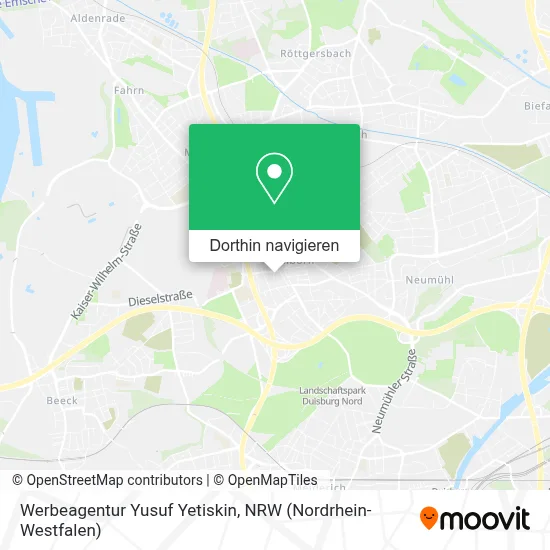 Werbeagentur Yusuf Yetiskin Karte