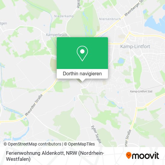 Ferienwohnung Aldenkott Karte