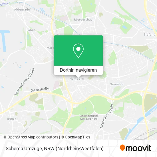 Schema Umzüge Karte