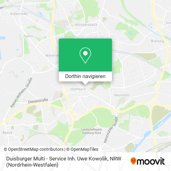 Duisburger Multi - Service Inh. Uwe Kowolik Karte