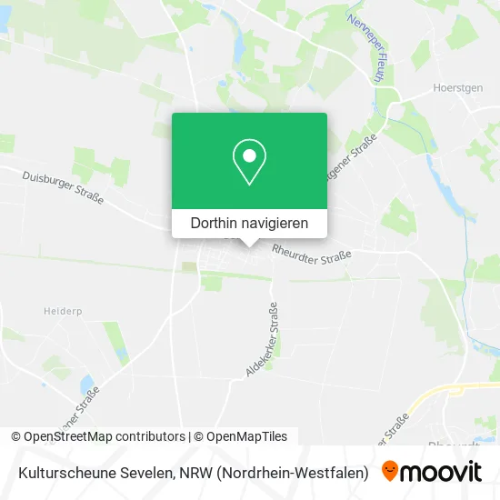 Kulturscheune Sevelen Karte