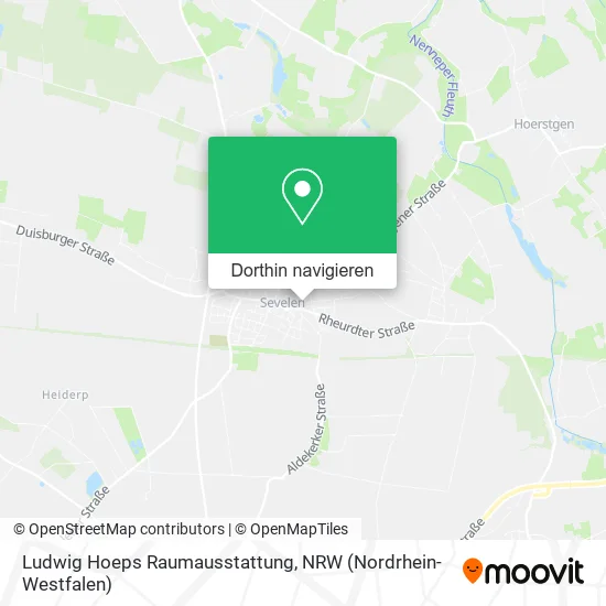 Ludwig Hoeps Raumausstattung Karte