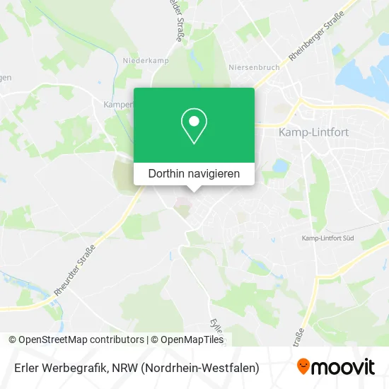 Erler Werbegrafik Karte