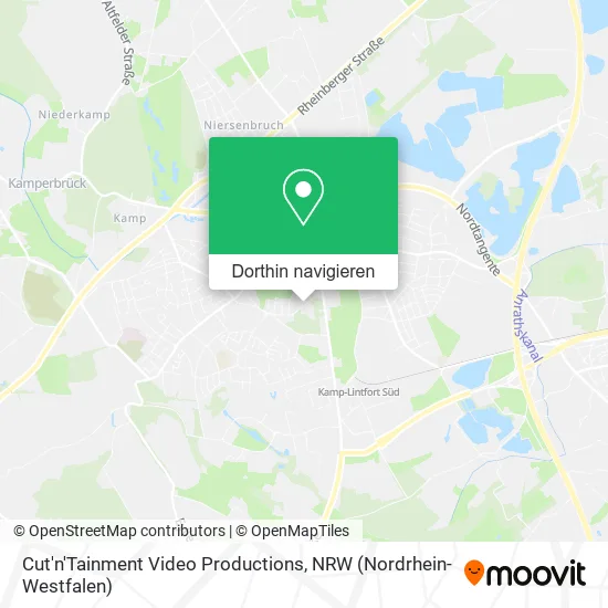 Cut'n'Tainment Video Productions Karte