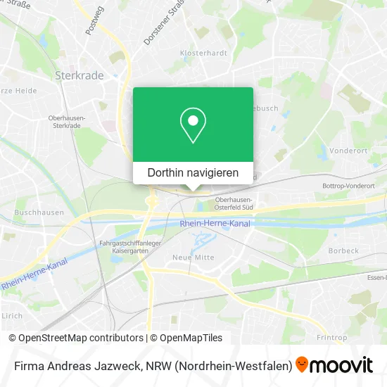 Firma Andreas Jazweck Karte