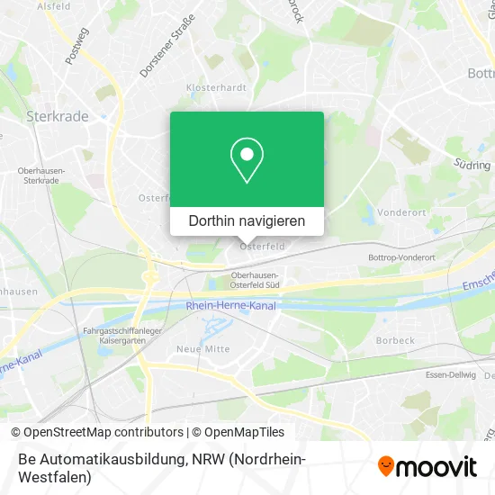 Be Automatikausbildung Karte