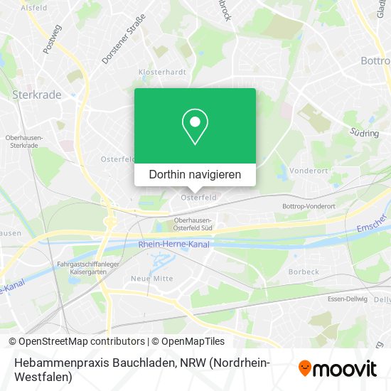 Hebammenpraxis Bauchladen Karte