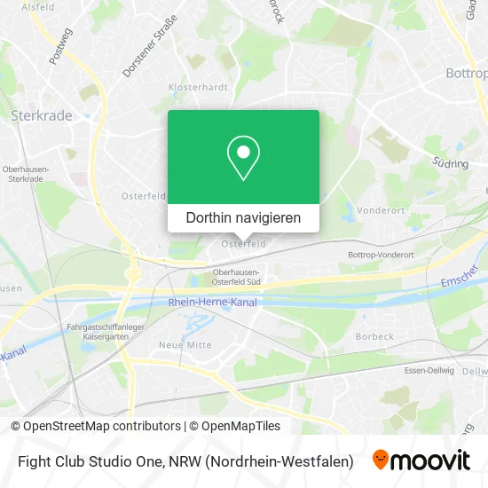 Fight Club Studio One Karte