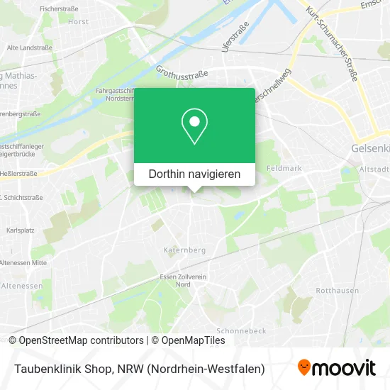 Taubenklinik Shop Karte