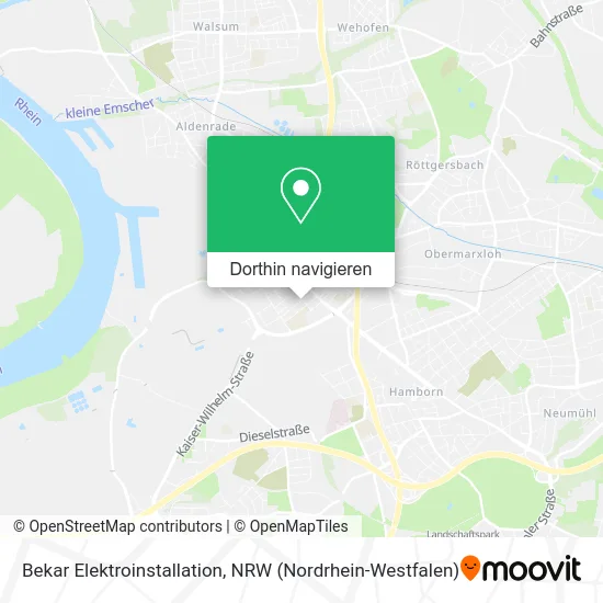 Bekar Elektroinstallation Karte