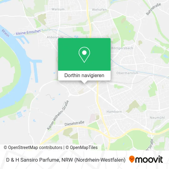 D & H Sansiro Parfume Karte