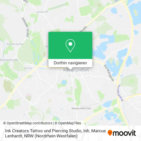 Ink Creators Tattoo und Piercing Studio, Inh. Marcus Lenhardt Karte