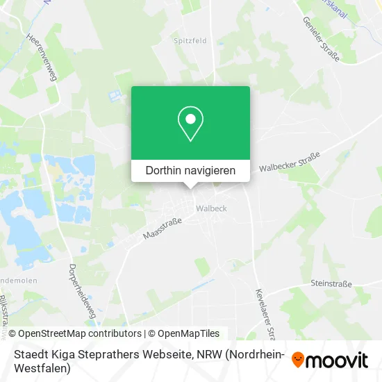 Staedt Kiga Steprathers Webseite Karte
