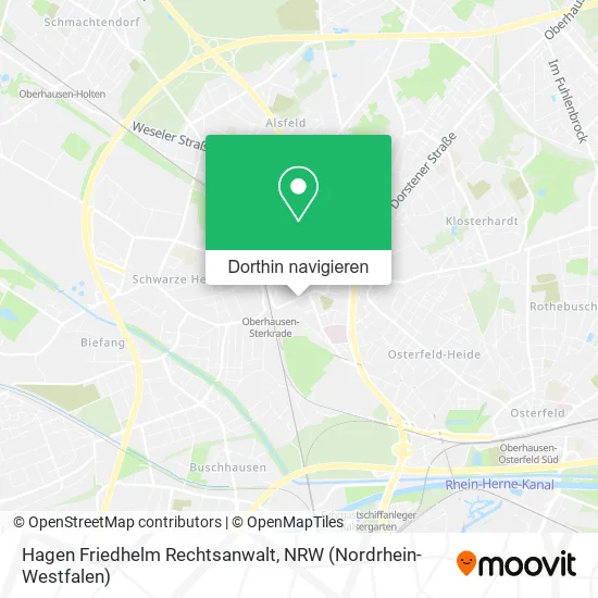 Hagen Friedhelm Rechtsanwalt Karte