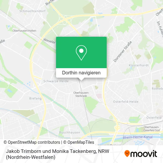 Jakob Trimborn und Monika Tackenberg Karte